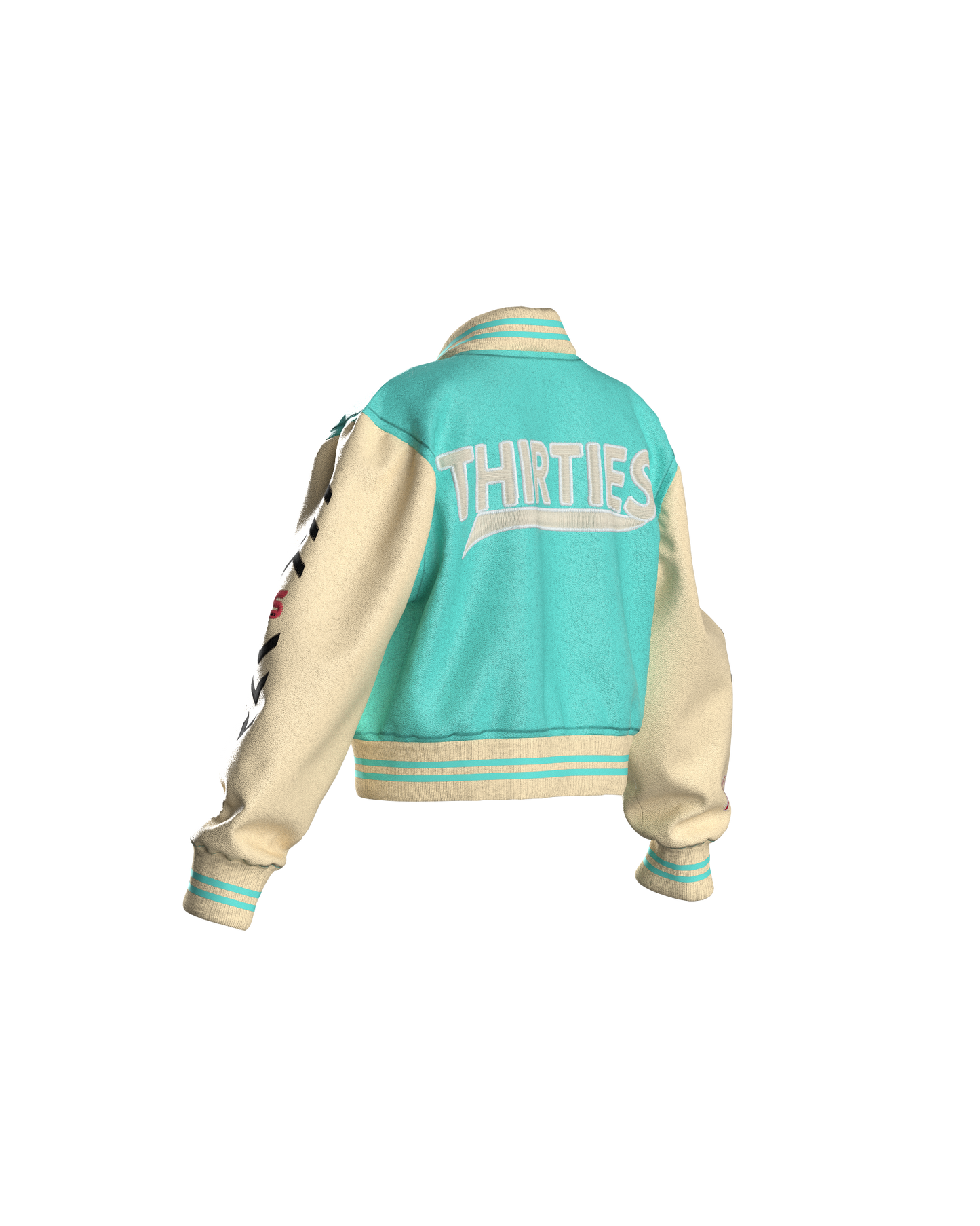 MYNT BONE CROPPED JACKET