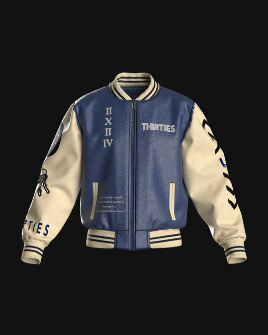 NAVY BONE JACKET