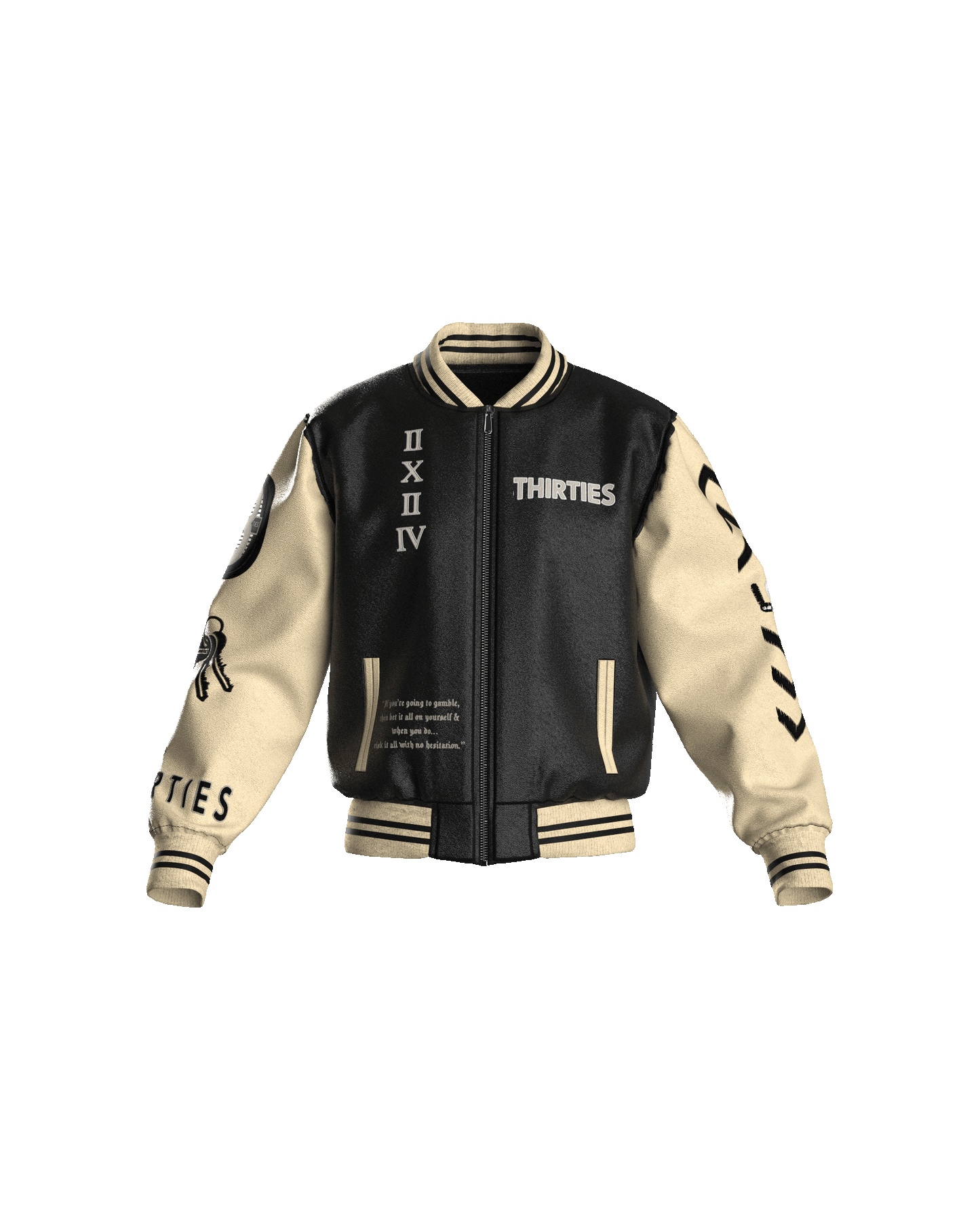 ONYX BONE JACKET