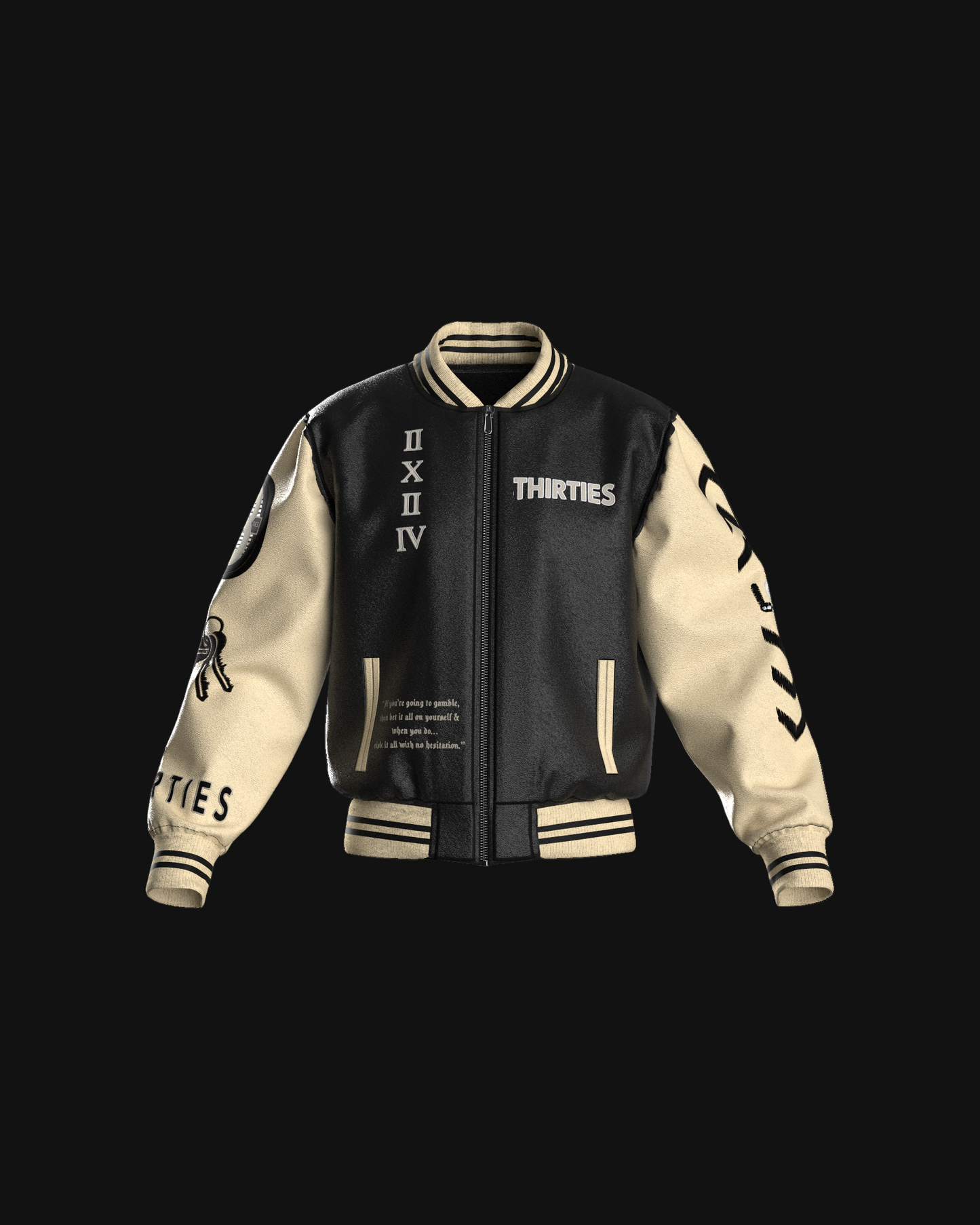 ONYX BONE JACKET