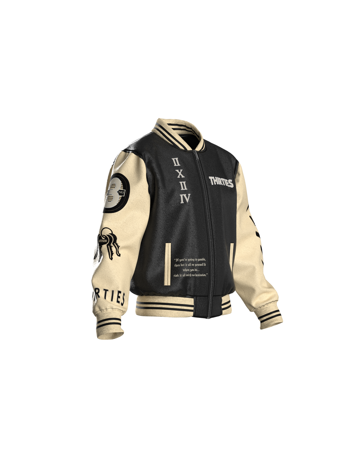 ONYX BONE JACKET
