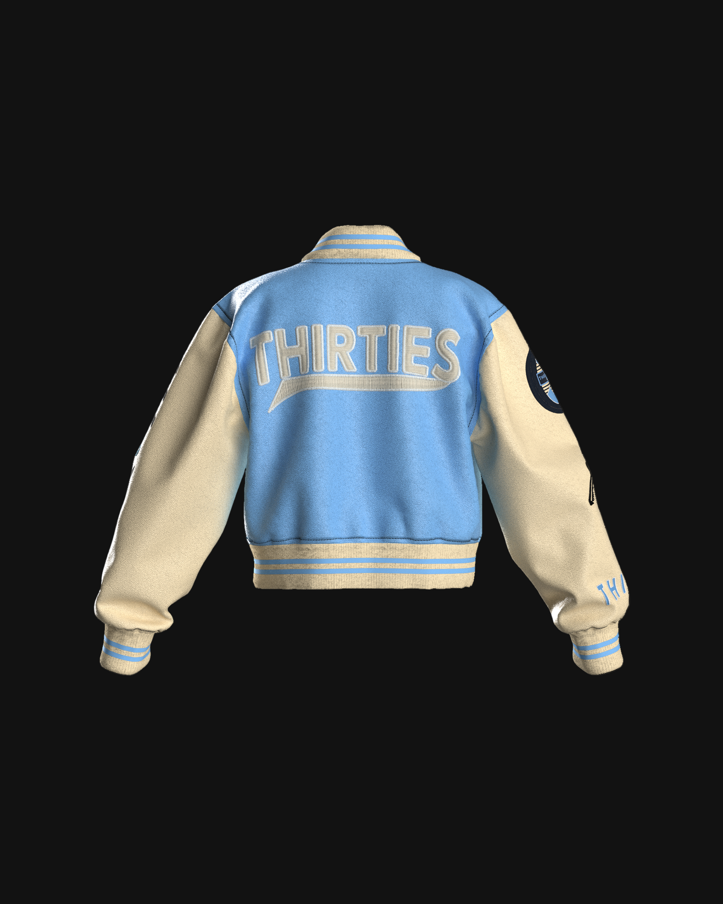 BABY BONE CROPPED JACKET