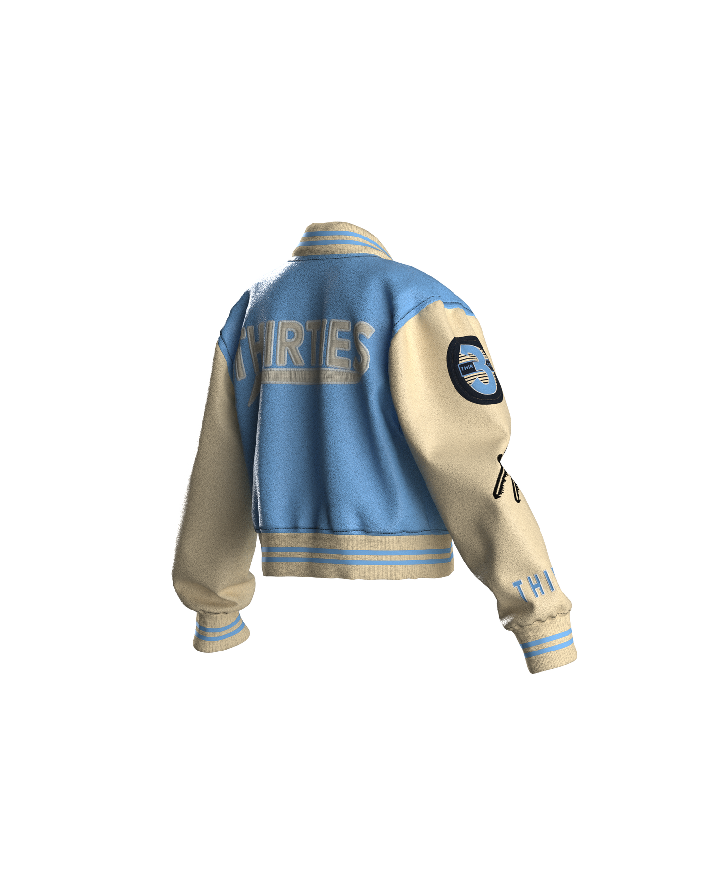 BABY BONE CROPPED JACKET