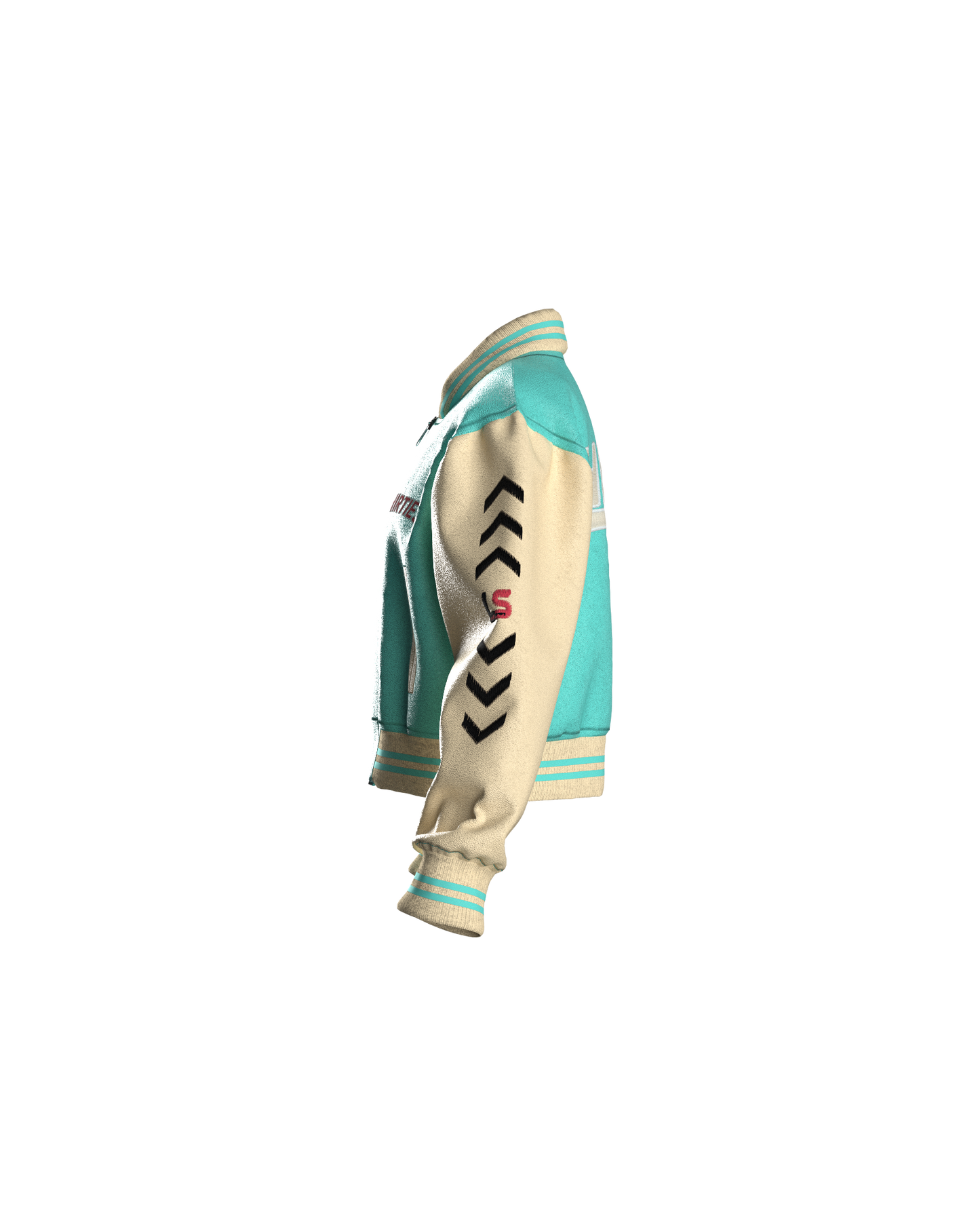 MYNT BONE CROPPED JACKET