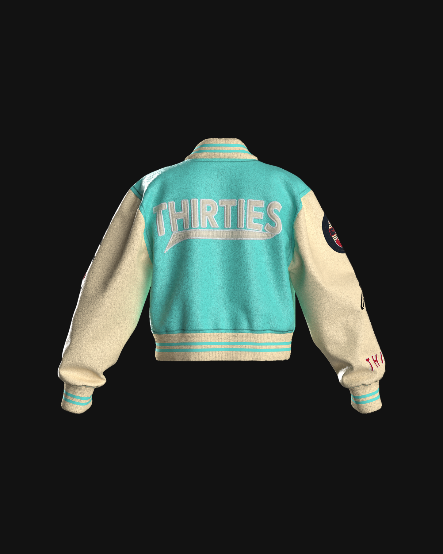 MYNT BONE CROPPED JACKET