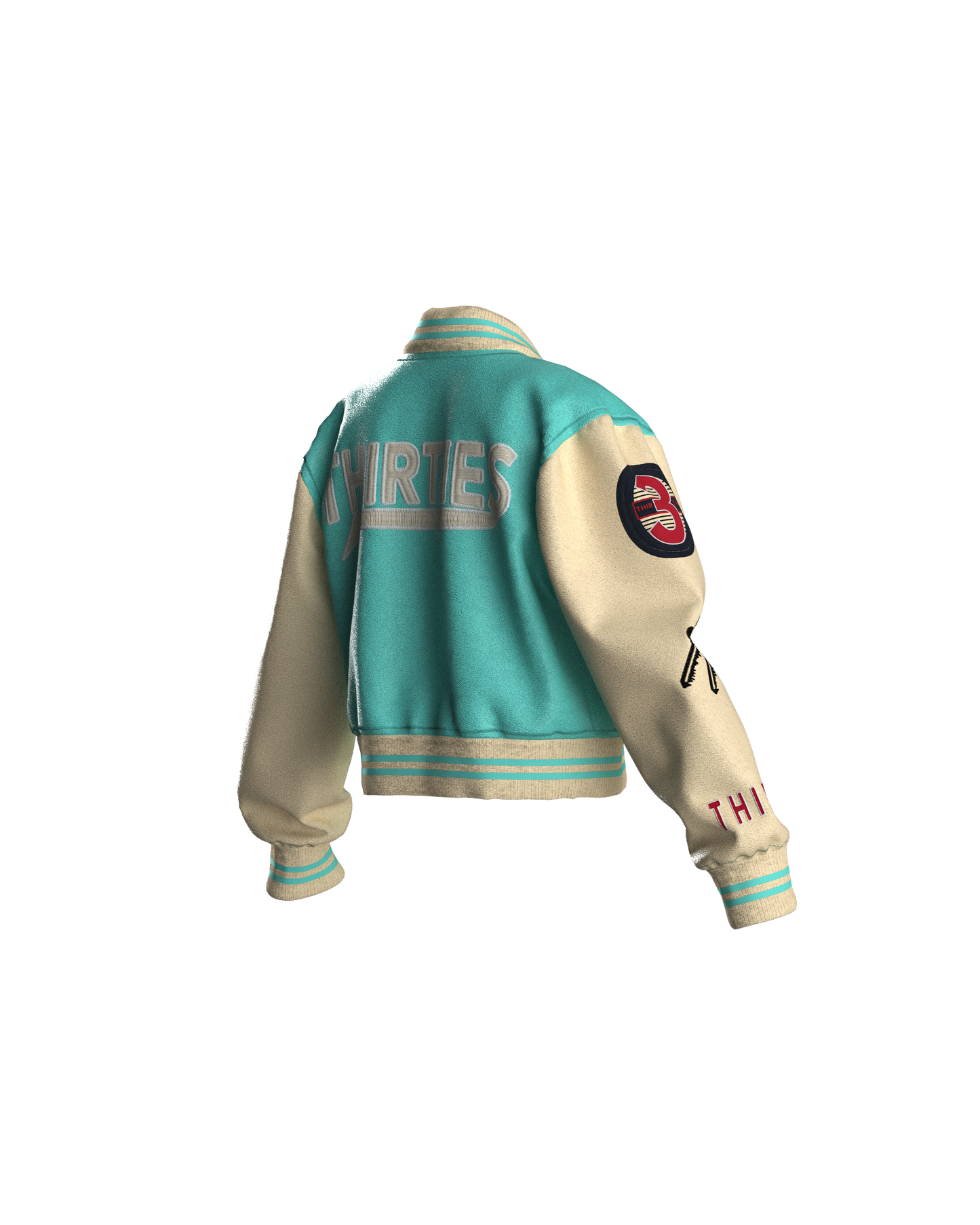 MYNT BONE CROPPED JACKET